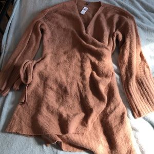 Brand new Aerie sweater wrap dress